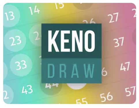 Keno draw Cafe Casino